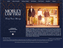 Tablet Screenshot of mobleylawfirm.com